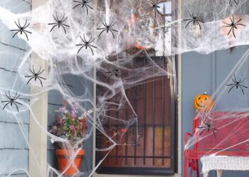 Haloween dekor pokhalo kis pokokkal