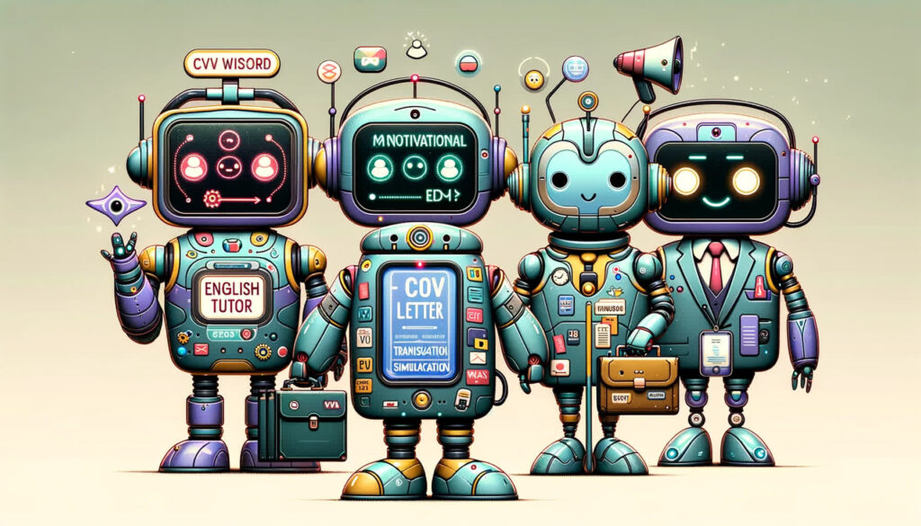 5 chatbot angliai kisokos robots