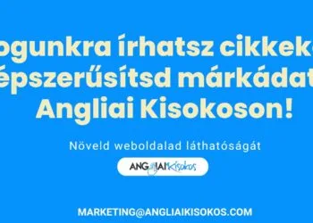 Reklámozz az angliai kisokoson