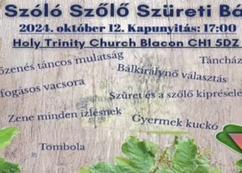 Magyar Szüreti Mulatság Ahogy annak lennie kell a Holy Trinity Church Blaconban!