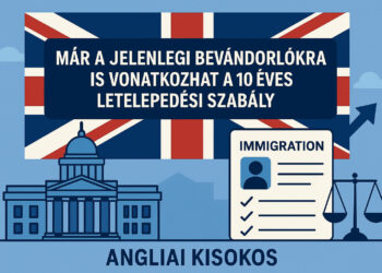 Már az Egyesült Királyságban élő bevándorlókra is vonatkozhat a 10 éves letelepedési szabály