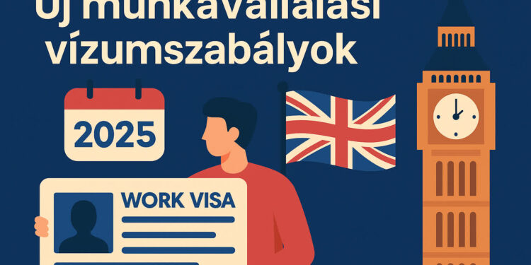 Minden, amit tudnod kell a 2025 júniusától életbe lépő új brit munkavállalási vízumszabályokról