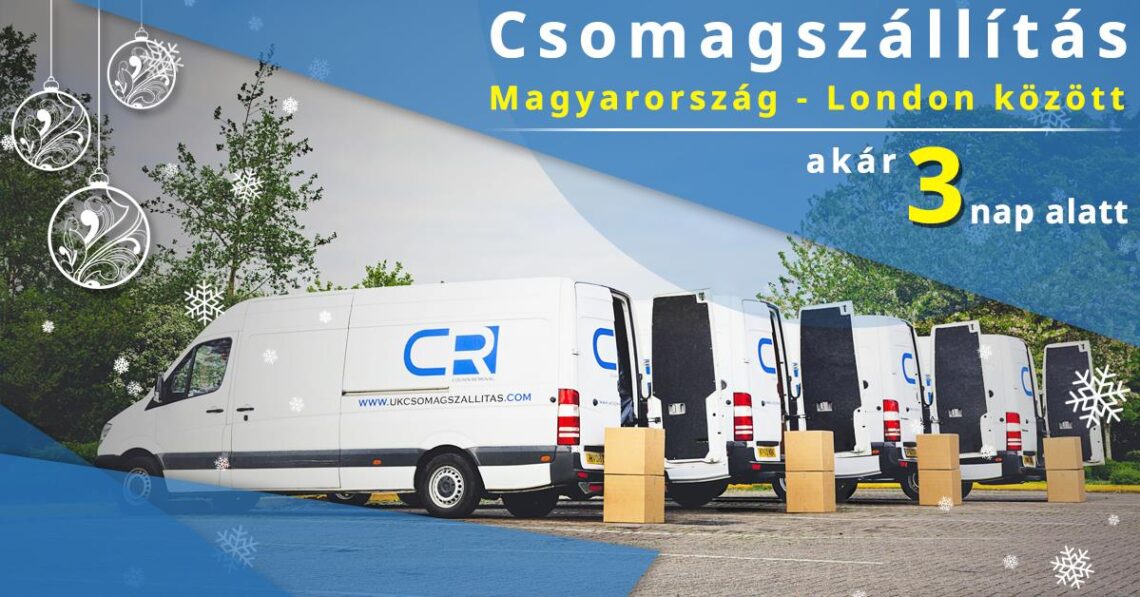 CR – 12 éve London egyik legmegbízhatóbb magyar szolgáltatója a költöztetés és csomagszállítás területén