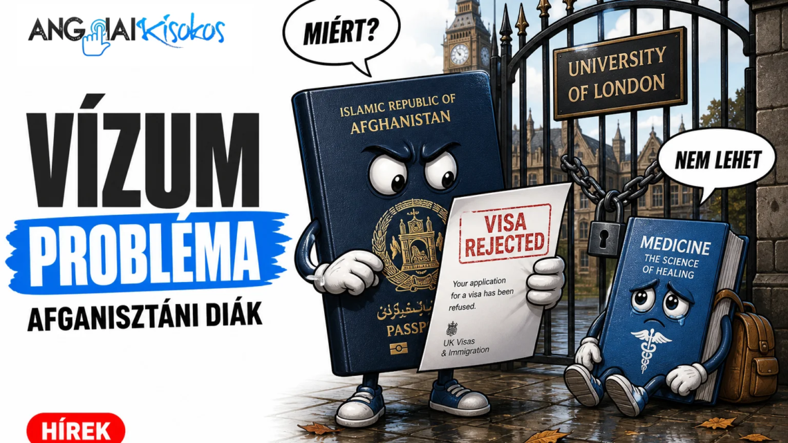 brit vízum elutasítás - Afganisztáni diák vízumproblémái