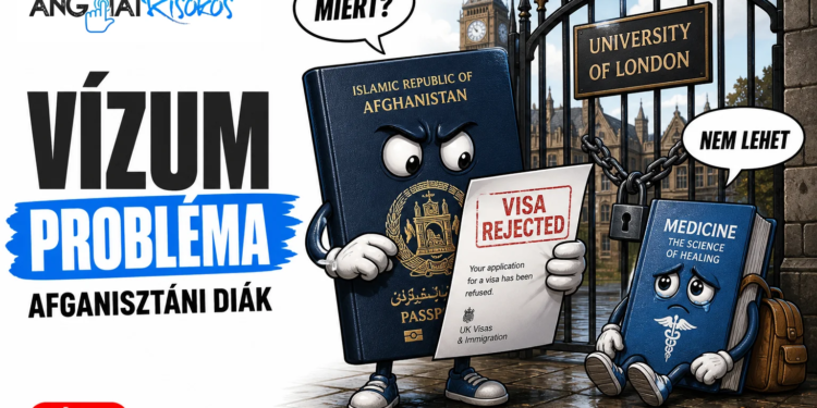 brit vízum elutasítás - Afganisztáni diák vízumproblémái