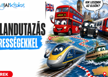 brit kalandutazási műsor - Celebrity Race Across the World