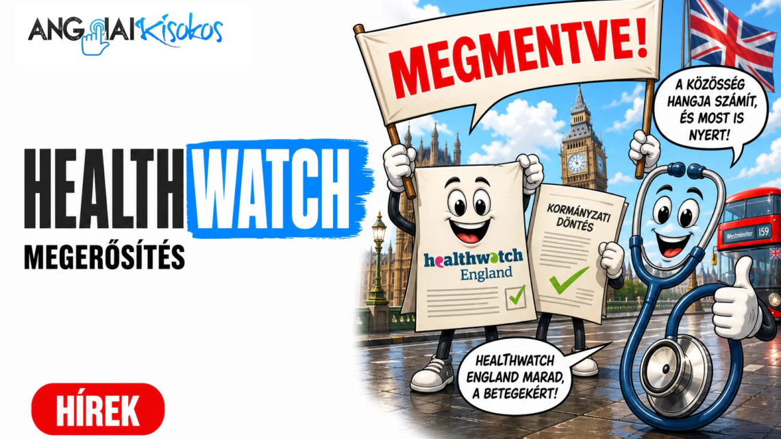 Healthwatch England - Healthwatch England megmentése