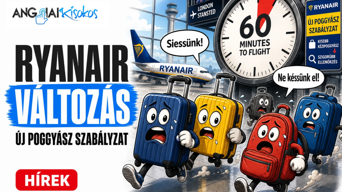 Ryanair poggyász szabályzat - Ryanair új poggyász szabályzat