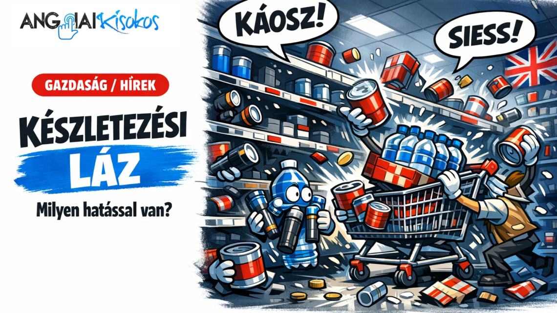 sürgősségi készletezés - Sürgősségi készletezés Angliában