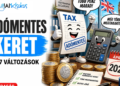 adómentes mellékjövedelem - Új adómentes keret 2027 ben