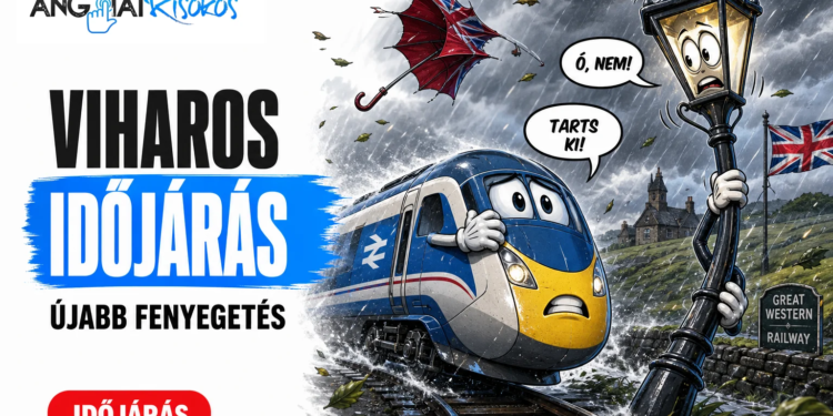 viharos időjárás - Újabb viharos időjárás fenyeget